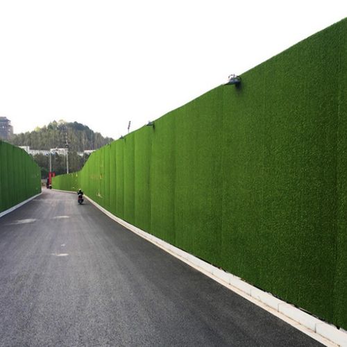 格拉瑞斯草皮围挡生产厂家道路施工可移动式绿皮围挡建筑工地外墙绿化