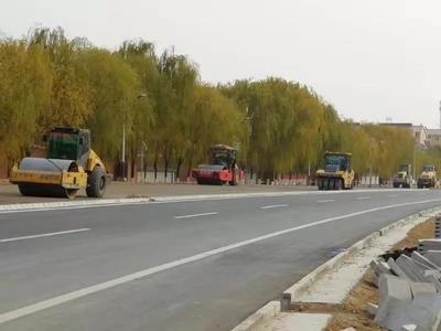 百日攻坚:我市主干道路拓宽改造工程加快推进